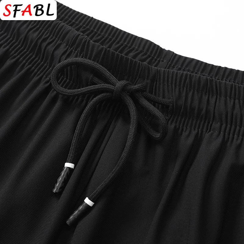 Summer Fashion Shorts Men Gym Fitness Shorts Thin Quick Dry Shorts Men Casual Running Jogging Outdoor Sports Short Pants for Men