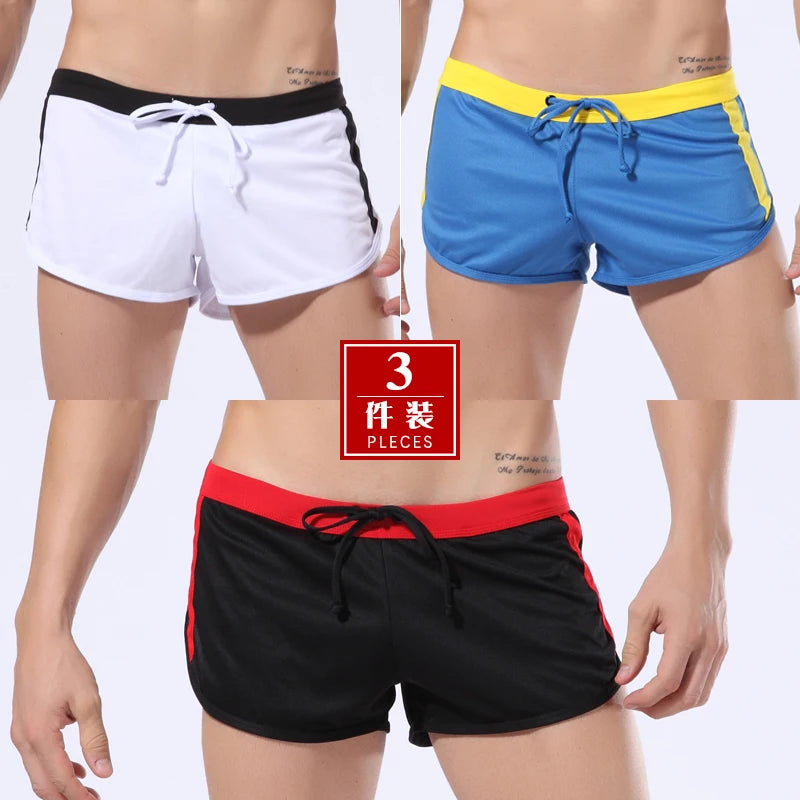 3Pcs/1Pcs Men's Quick Dry Mesh Breathable Beach Board Shorts Swim Surfing Sports Trunks