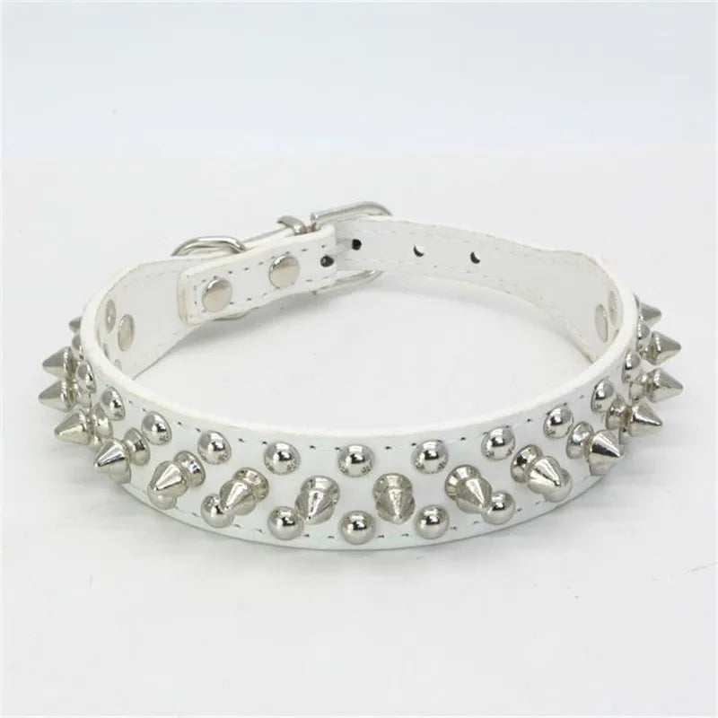 Anti-bite Spiked Studded Pet Dog Collar for Small Medium Large Dogs Sport Padded Bulldog Pug Puppy Big Dog Collars Pets Supplies