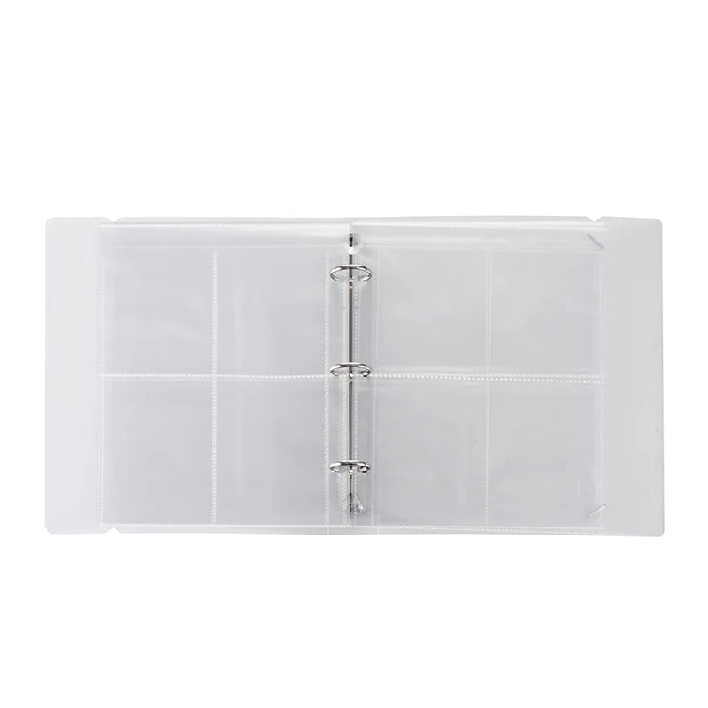 10 Pages Card Album 2.99x3.93 Inch 9 Pocket Binder For Sports Gaming Cards Protection Holder