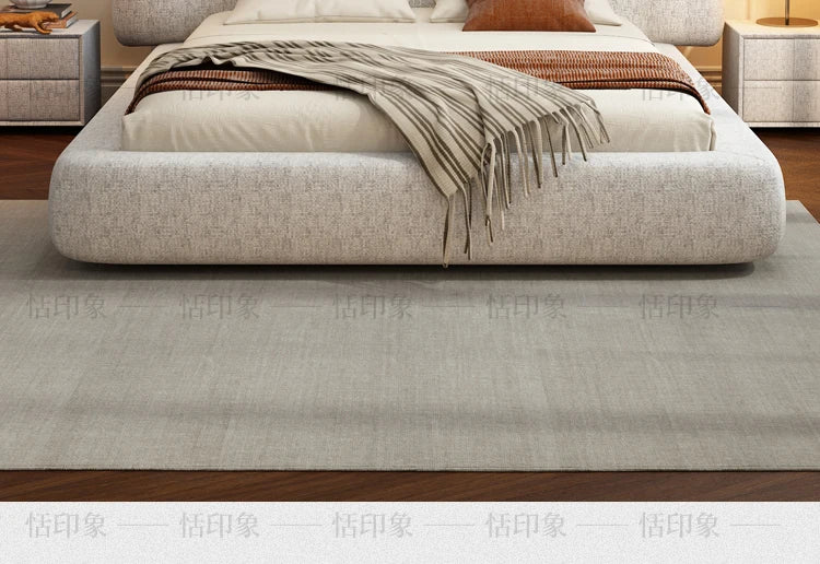 Wedding Comfortable Beds Aesthetics Double European Storage Modern Beds Cream Designer Minimalist Wood Cama Casal Furniture