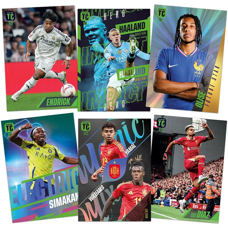 2025 Season PANINI Top Class Soccer Trading Cards Booster Pack - Limited Edition Signature Ballsuperstar Collection Fan Gift