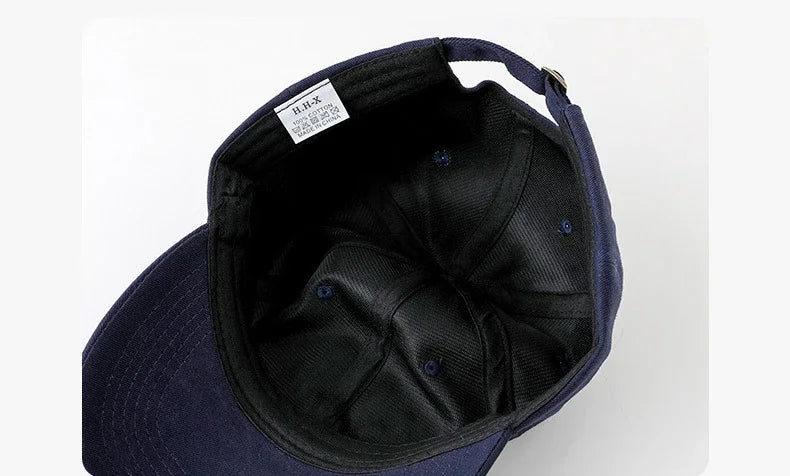 2025 Large Head Circumference Baseball Cap Men's /Women's Dome Hat Soft Top Cap 60/65cm Sun Protection  Letter R Hat Adult Caps
