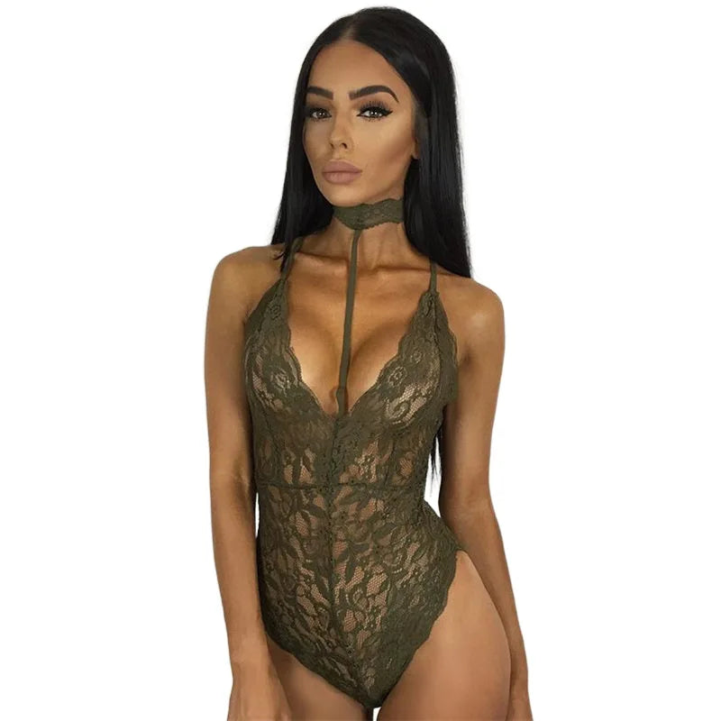Sexy Lingerie for Sex Woman Lingerie Erotic Hollow Underwear Babydoll Female Costume Lace Dress Mujer Sexi Exotic