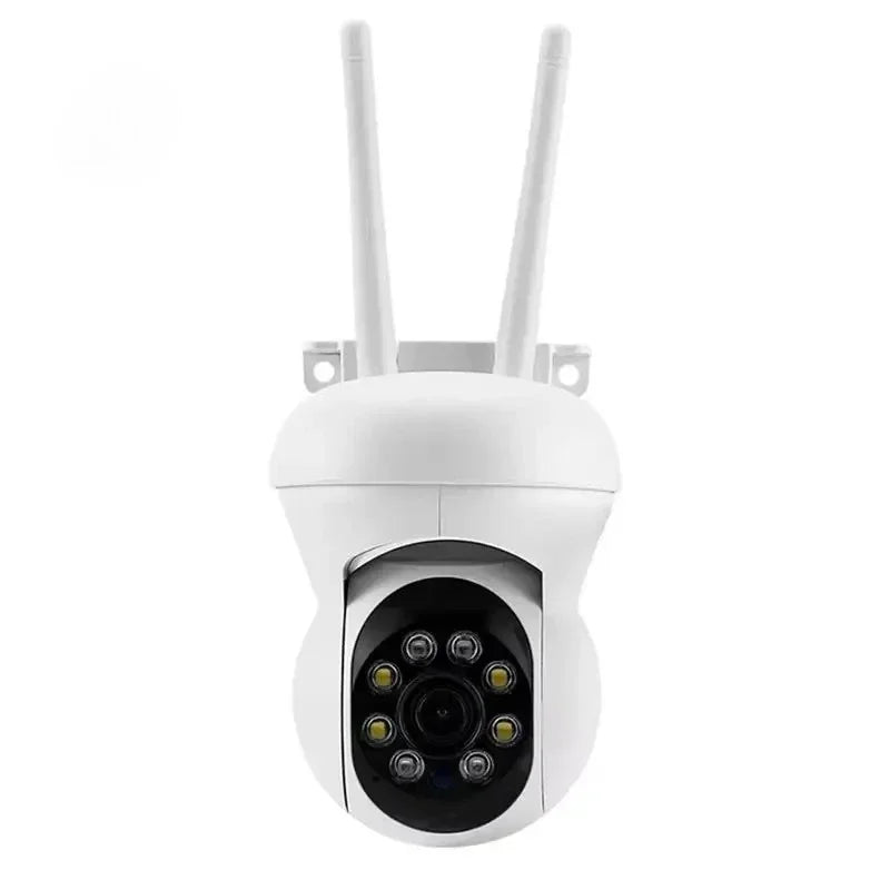 Security Surveillance 8MP Wifi Camera Outdoor Wireless PTZ Camera 4X Digital Zoom Human Tracking Two-Way ACCTV
