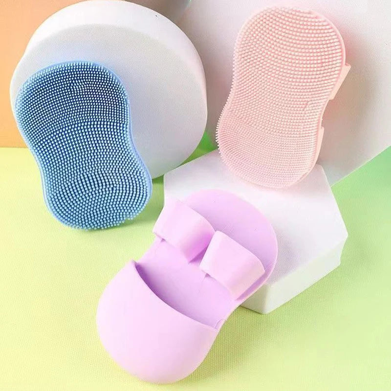 Face Cleansing Brush Facial Massager Skin Care Scrub Cleanser Tool Mini Beauty Tool Soft Deep Cleansing Exfoliator