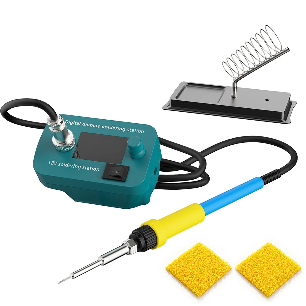 Cordless Electric Soldering Iron Station Tool For Makita 18V Battery Welding Machine Torch 60W PCB Repair Tool For Home Outdoor