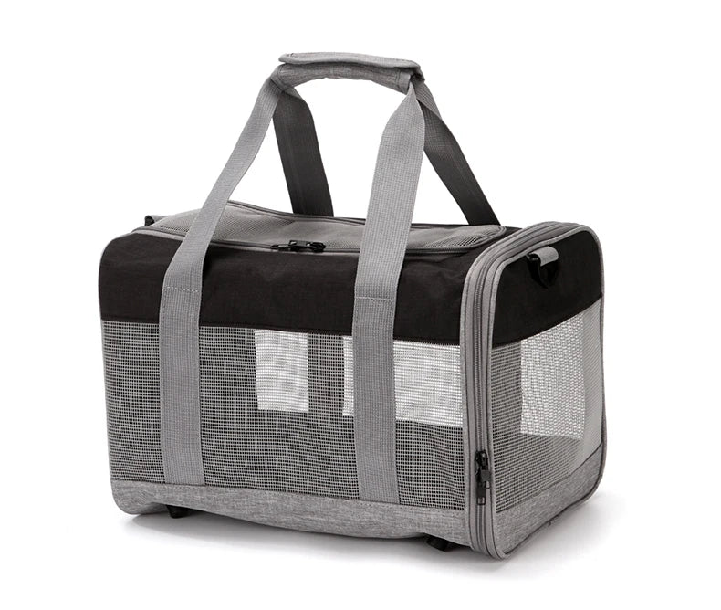 Pet Carrier Soft Travel Bag for Cats And Dogs Breathable Honeycomb Board Detachable Veterinary Cat Car Bag Support Board