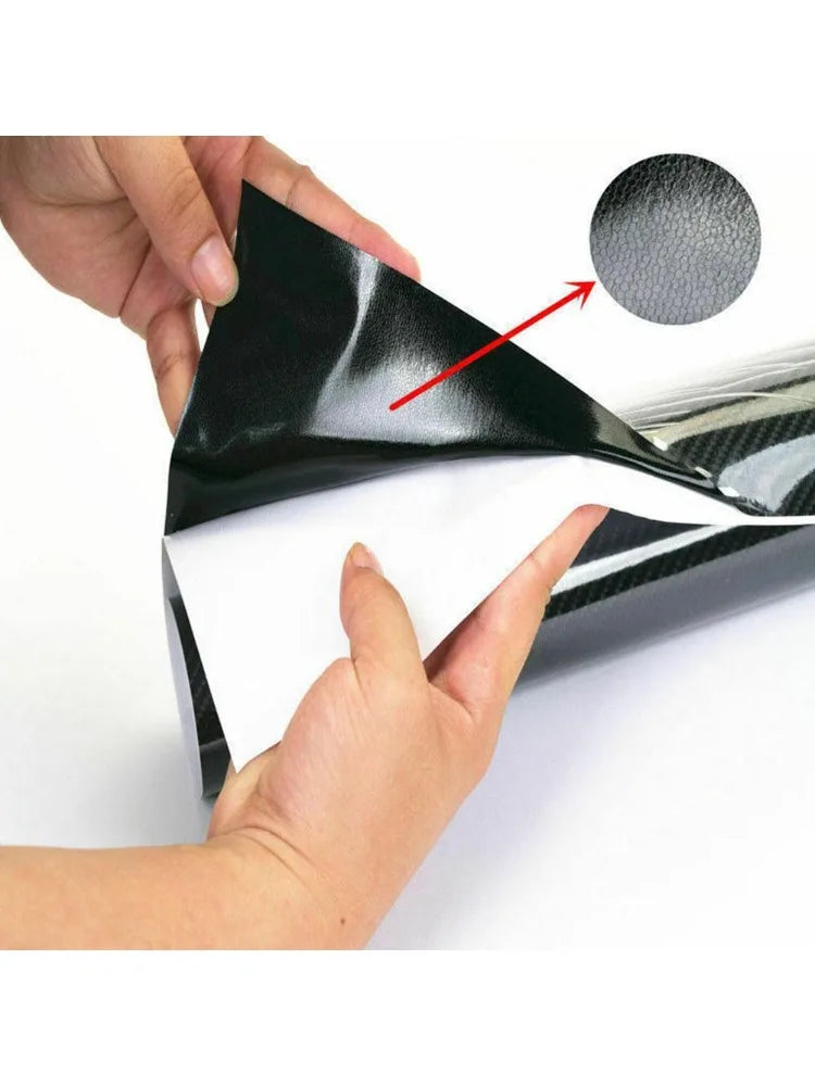 7D Carbon Fiber Vinyl Film Wrapping Vinyl Sticker Glossy Car Wrap Sheet Roll Decals Car Styling Auto Accessories