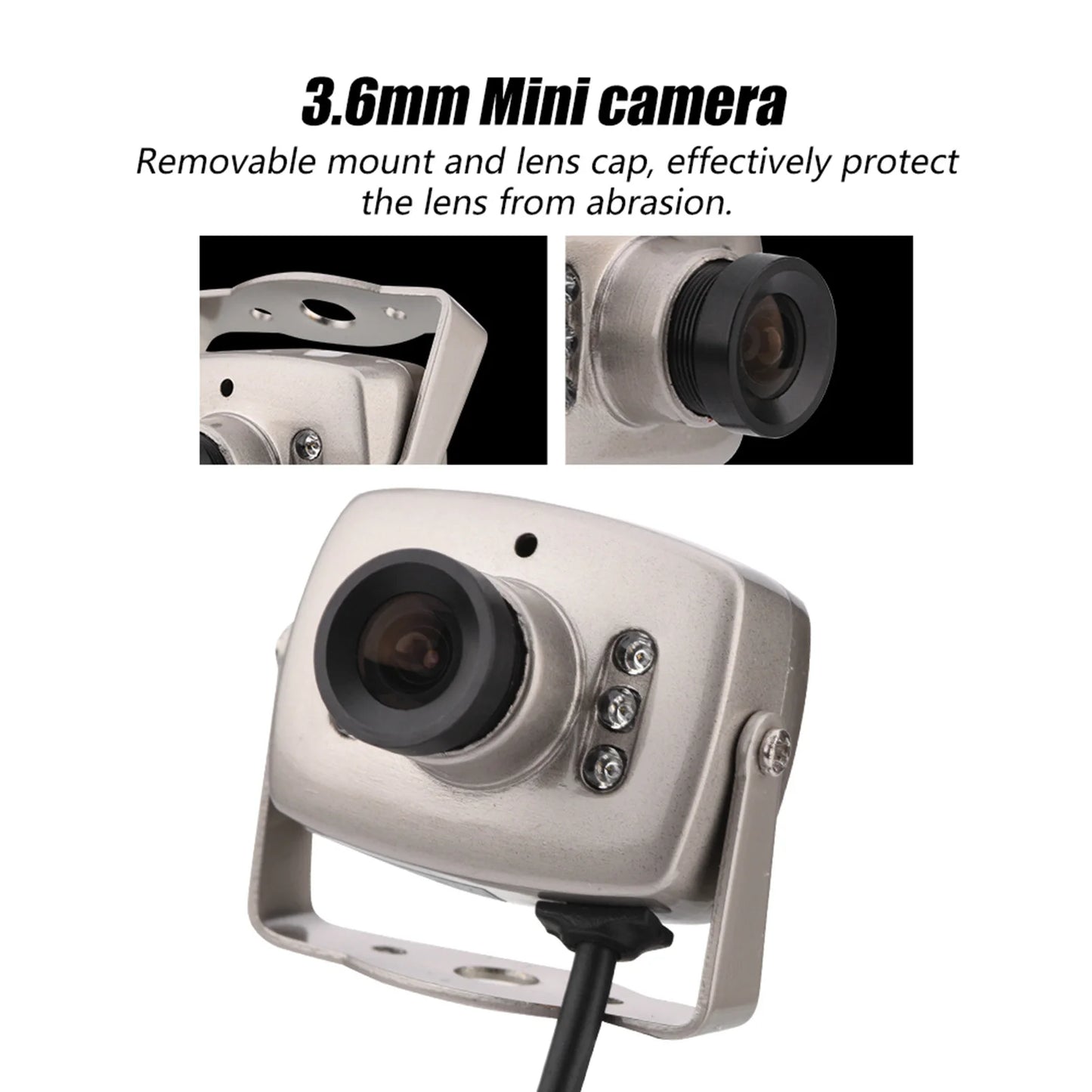 IR cemera Mini 6LED Wired CMOS CCTV Security Camera Night Vision Digital Video Camera PAL/NTSC mini security camera cctv camera