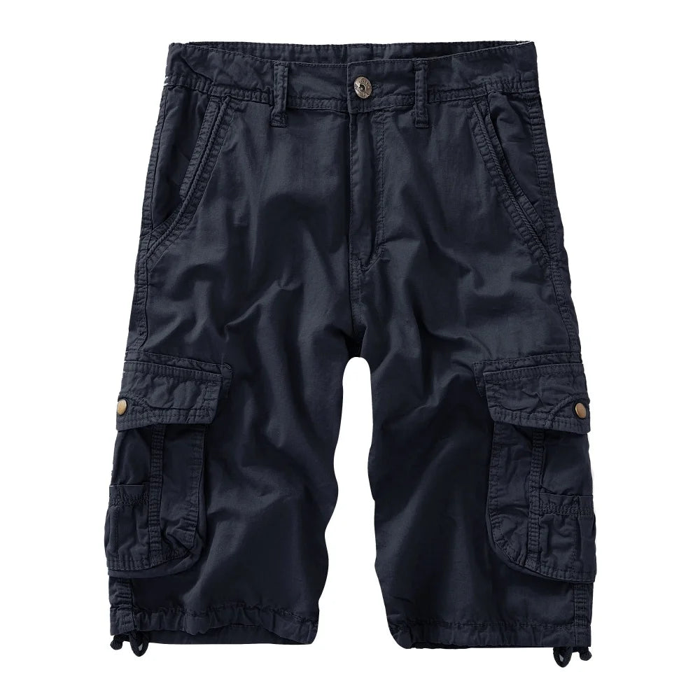 Mens Military Cargo Shorts 2026 Brand New Army Camouflage Shorts Men Cotton Loose Work Casual Short Pants Plus Size No Belt