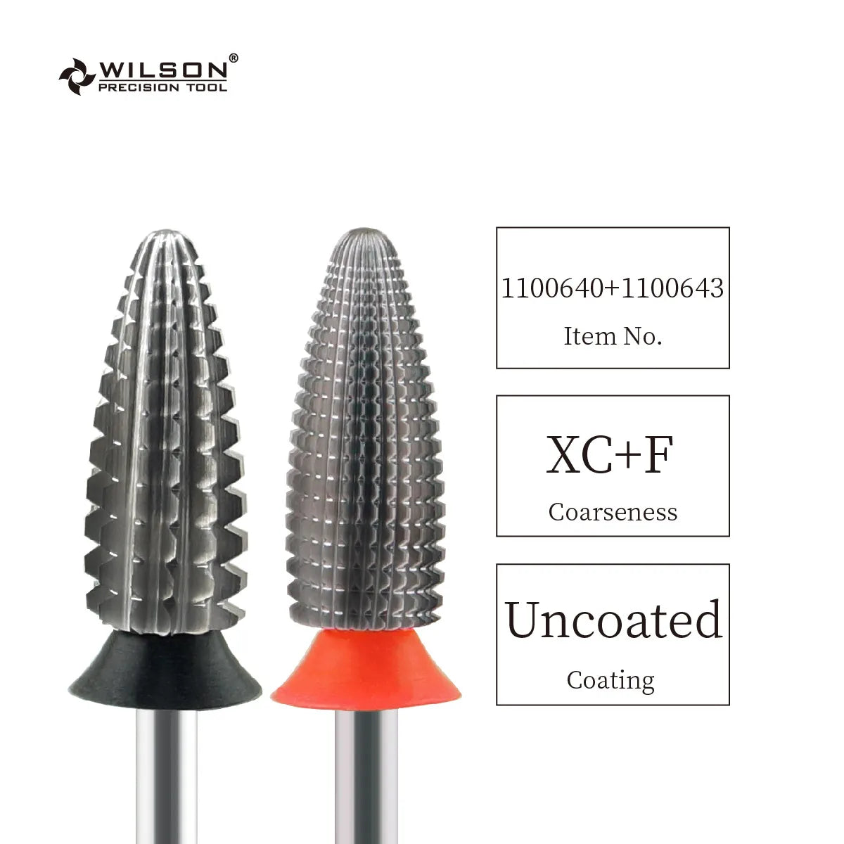 WILSON Typhoon Bits(2 Way)-Tools Nails Cutters for manicure Drill Bits nails accessories remove hard gel