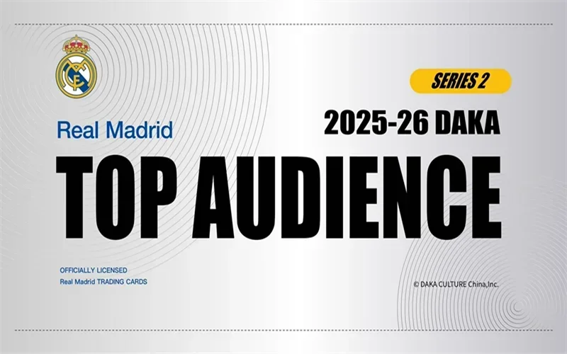 Genuine Daka 2025-26 Top Audience Series Internazionale Milano Real Madrid Barcelona Collection Card Football Club Official Box