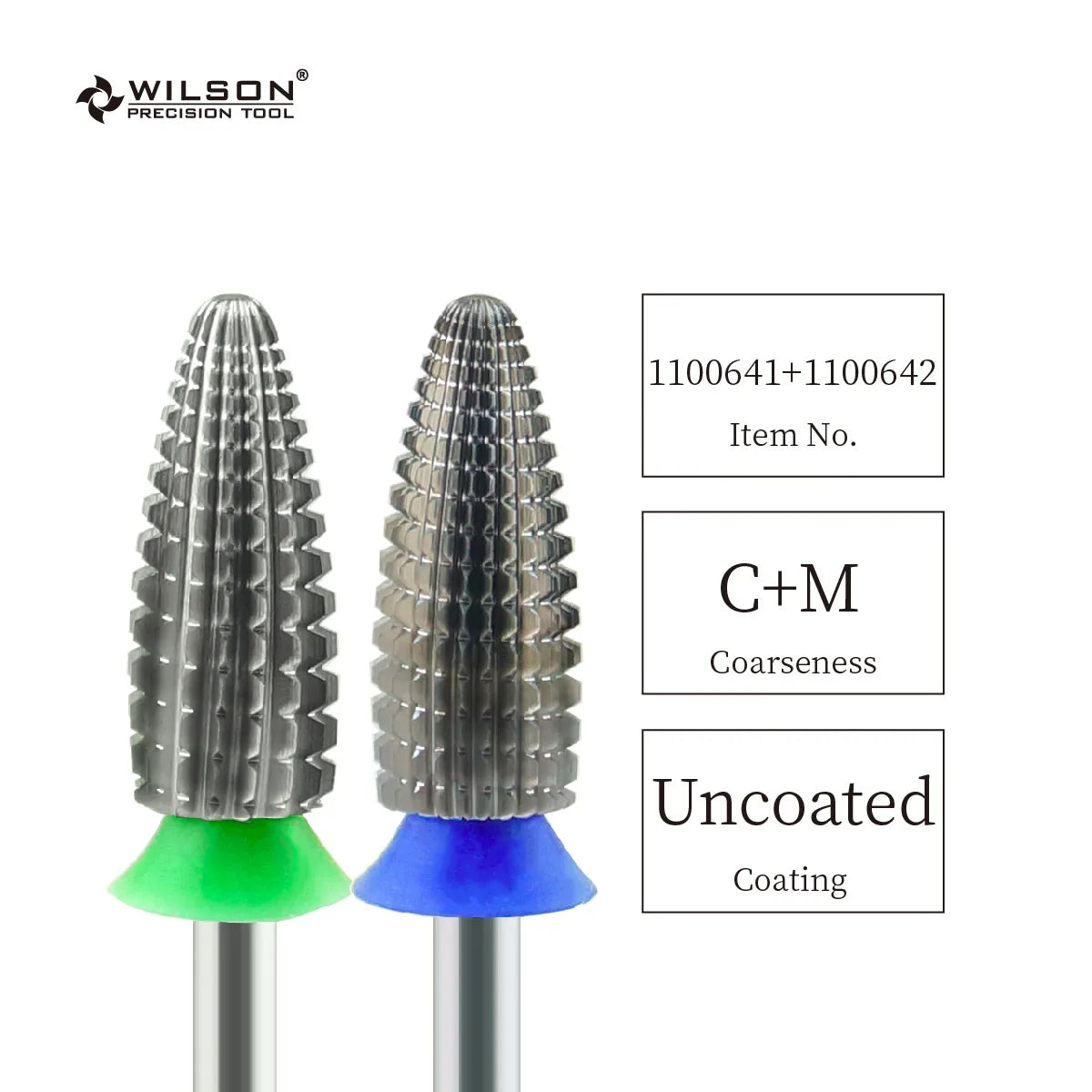 WILSON Typhoon Bits(2 Way)-Tools Nails Cutters for manicure Drill Bits nails accessories remove hard gel