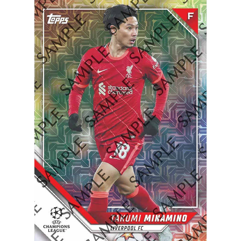 2022-2026 Topps Champions League Football Japan Edition Soccer Collection card Ronaldo Messi Limited signature