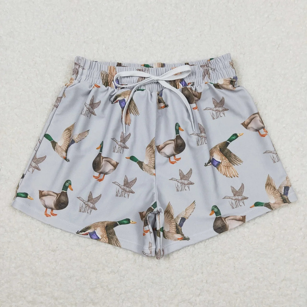 Wholesale Toddler Green Shorts Kids Ducks Camo Swimsuit Children Swimwear Clothing Children Swimming Trunks Baby Boy Clothes