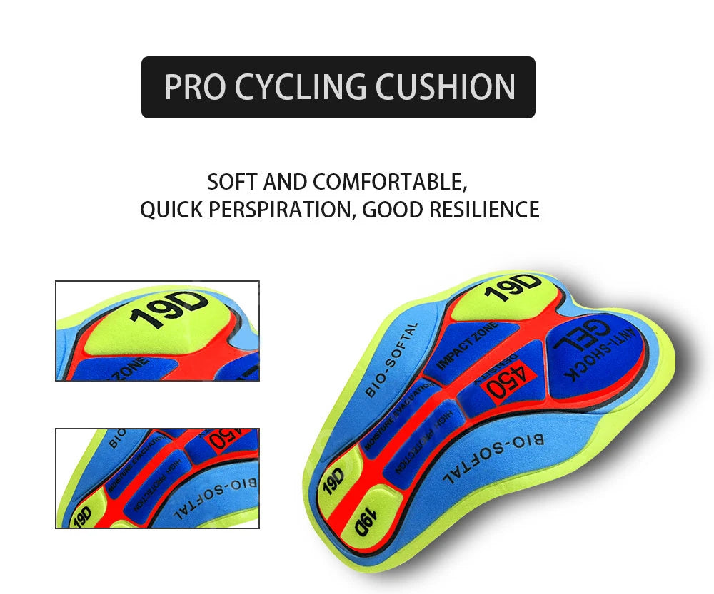 2023 Uae Team Cycling Jersey Set 19D Bike Shorts Set Men Summer MTB Ropa Ciclismo Short Sleeve Bicycle Shirts Maillot Clothing