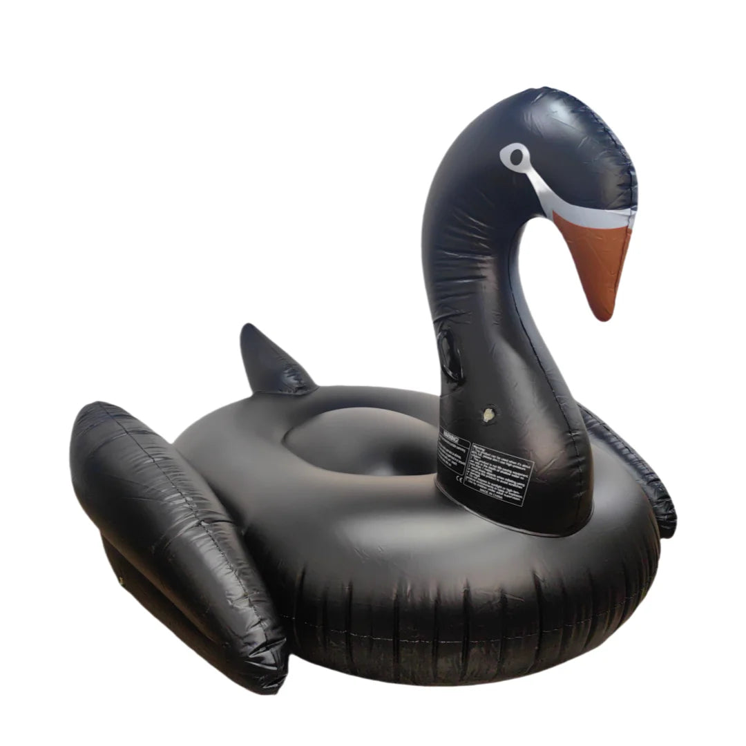 Summer Water Toys Swimming Pool Toy Water Party Floating Bed Giant PVC Inflatable Swan Floating Row Floating Raft Air Mattres