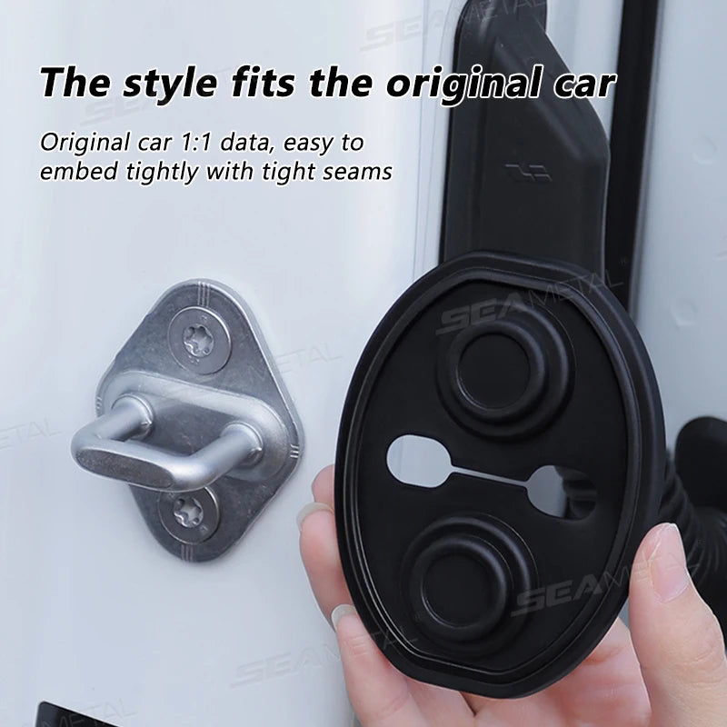 BLALION Car Door Closing Shockproof Silicone Cushion Mute Shock Absorber Protective Covers Mute Buffering Cushion Accessories