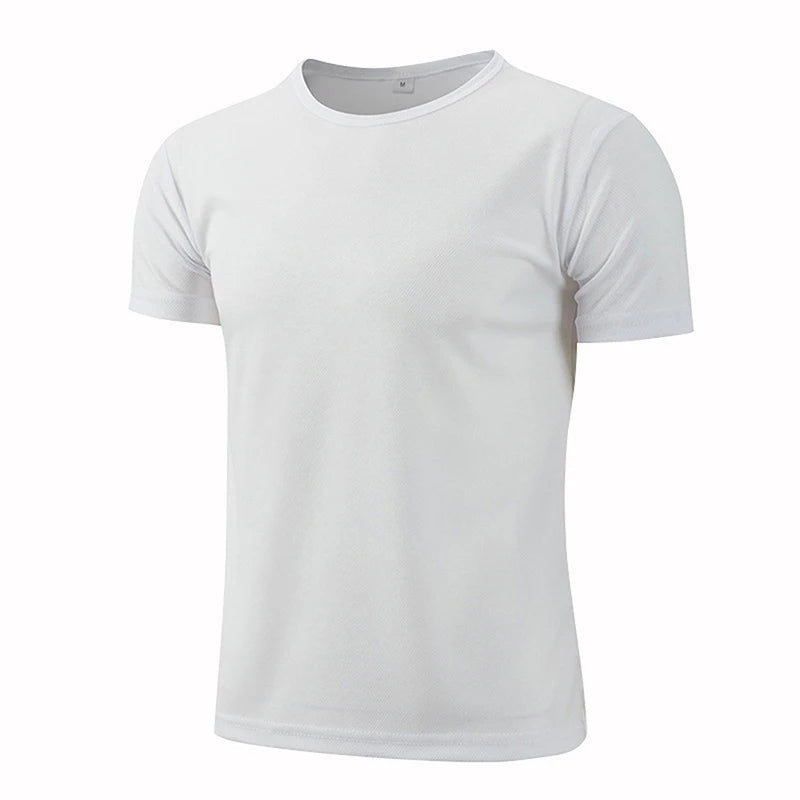 2025 Running Shirts Soccer Shirts Men's Jersey Sportswear Mens Jogging T-Shirts Quick Dry Compression Sport T-Shirt Fitness Gym