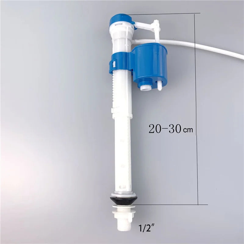 WETIPS Linear Control Toilet Fitting Outlet Valve Water Saving Flush Water Saving Flush Kit Toilet Tank Drain Fittings System
