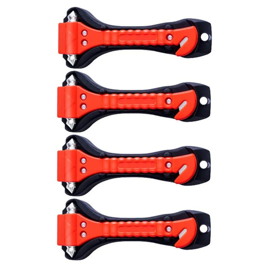 Vehicle Safety Hammer 1/2/4pcs  Emergency Break Window Glass Easy Use For Car Window  Survival Life Rescue Tools Escape Tools