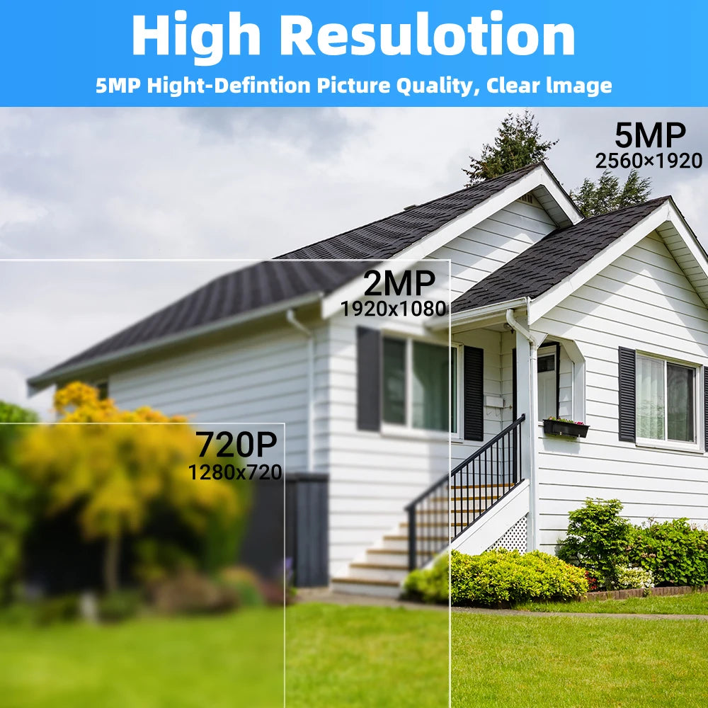 4G Security Cameras Wireless Outdoor 2K Rechargeable Battery Camera Home Surveillance No WiFi Needed PIR IP65 Work With O-kam Pr