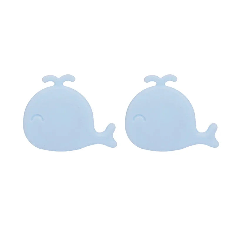 10/1Pcs Silicone Wash Basin Overflow Ring Remplacement Whale Shape Cover Bathroom Basin Trim Sink Drain Cap Overflow Ring Plug