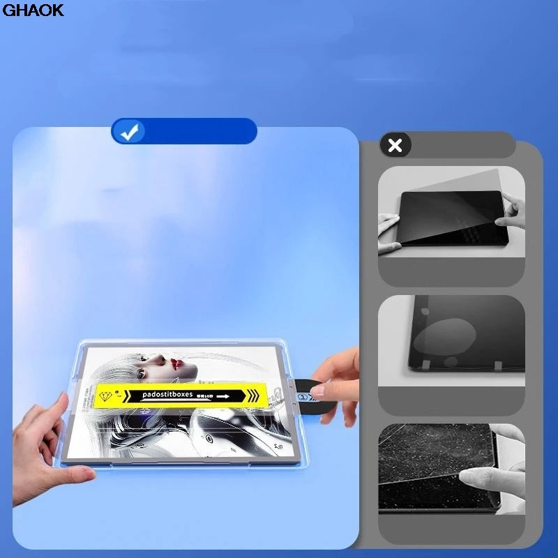Screen Protector for RedMagic Astra Gaming Tablet 9H Tempered Glass Protective Film with Film Tool Anti-scratch Screen Protect