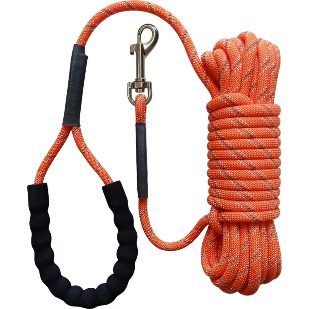 5/10/15m Dog Leash Long Pet Reflective Small Medium Large Dog Outdoor Puppy with Handle Cat Traction Rope Walk Training Dogs