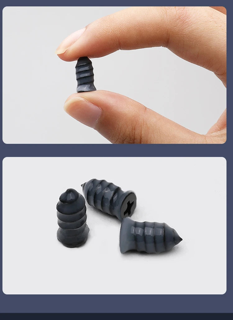 Car Motorcycle Vacuum Tyre Repair Nails 10-60pcs Truck Scooter Bike Tire Puncture Repair Tools Rubber Metal Nails Accessories