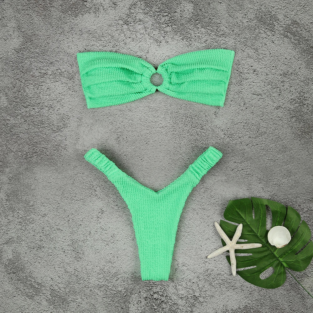 Sexy Bikini 2026 Swimsuit Women Swimwear Push Up Bikini Set Thong Brazilian Bathing Suit Beach Wear Biquini Bather Female