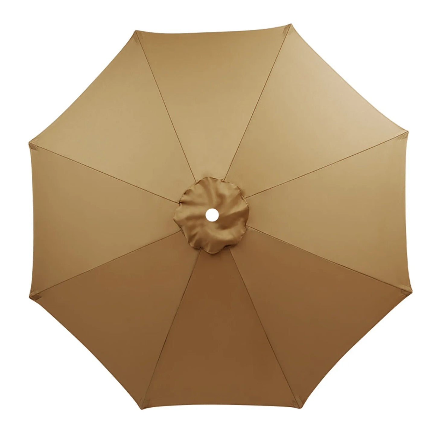 Uv Protection Parasol Sunshade Umbrella Cover Garden Umbrella Cover Waterproof Beach Canopy Replacement Cover 6ribs
