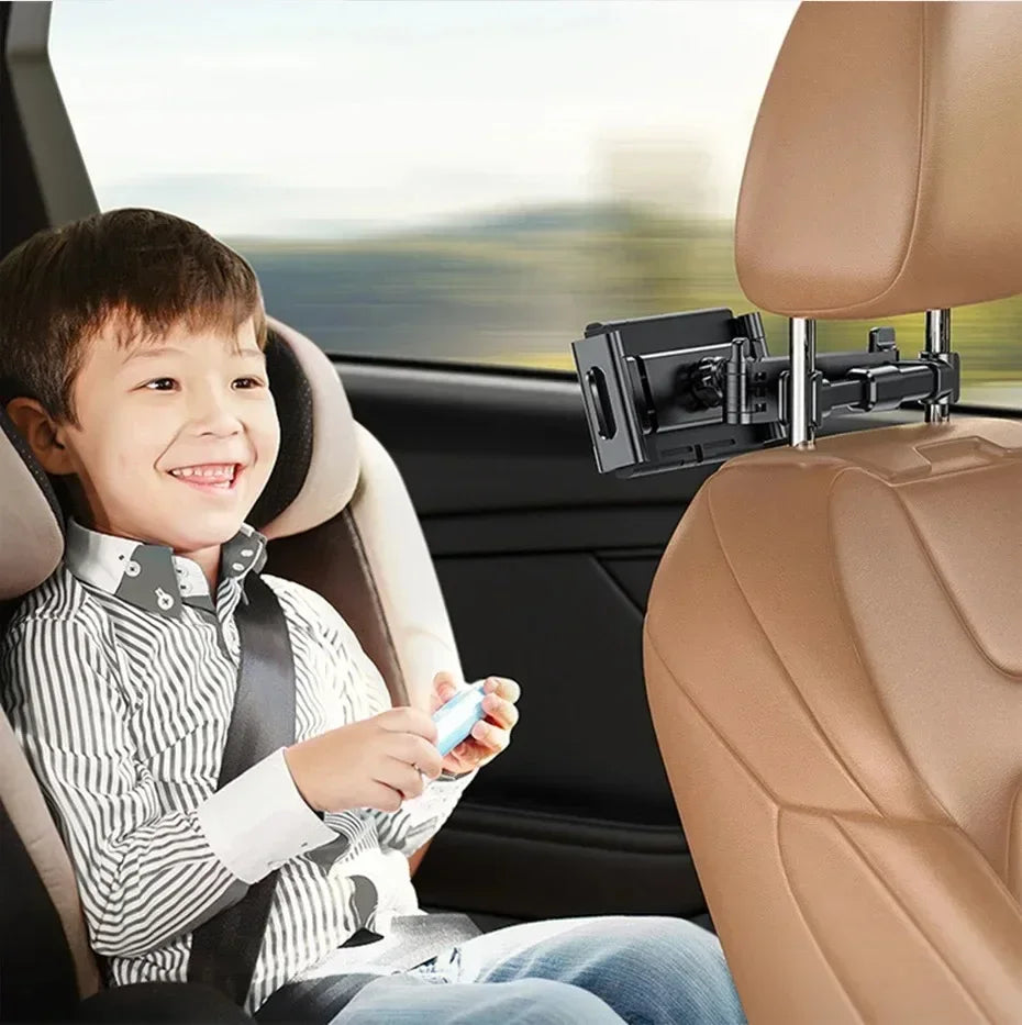 Car Tablet Holder, Headrest Tablet Mount Headrest Stand Cradle Compatible With Devices For IPad Air Mini, Other 4.7-12.9" Cell