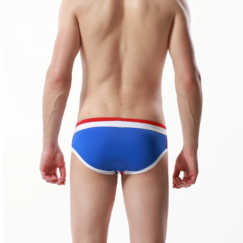Men Swimwear Brazilian Traditional Cut Swimsuits Swim Bikini Surf Boxer Briefs Board Shorts Trunks
