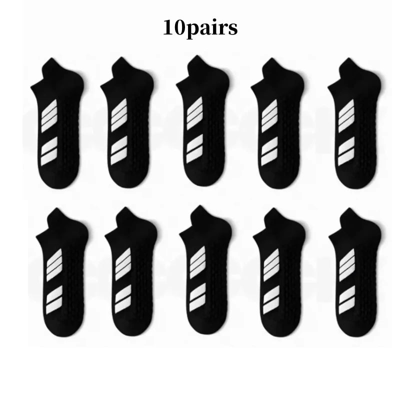 Sports Socks Men's Women's Large Size, Striped Design, Spring Summer, Thin Running Socks, Breathable, Fitness Hiking Socks