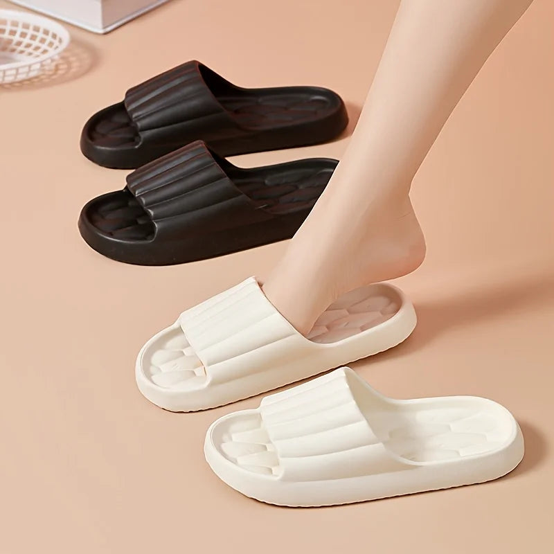 Slippers Women's EVA Slide Slippers - Soft Comfortable Non-Slip Indoor/Outdoor House Shoes， Washable All-Season Design
