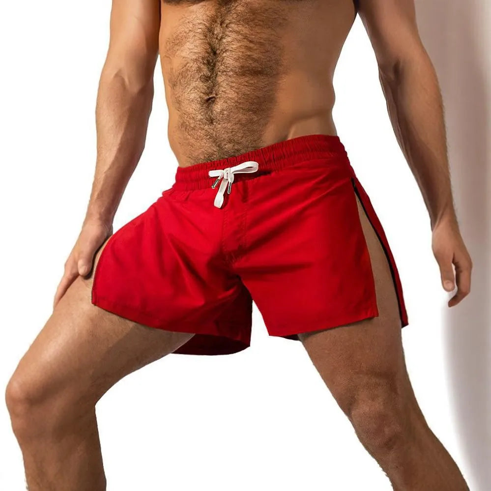 Cross-Border Sports Pants Sexy Shorts Fitness Running Trend Men's Underwear Boxers  Amazon European And American Foreign Trade