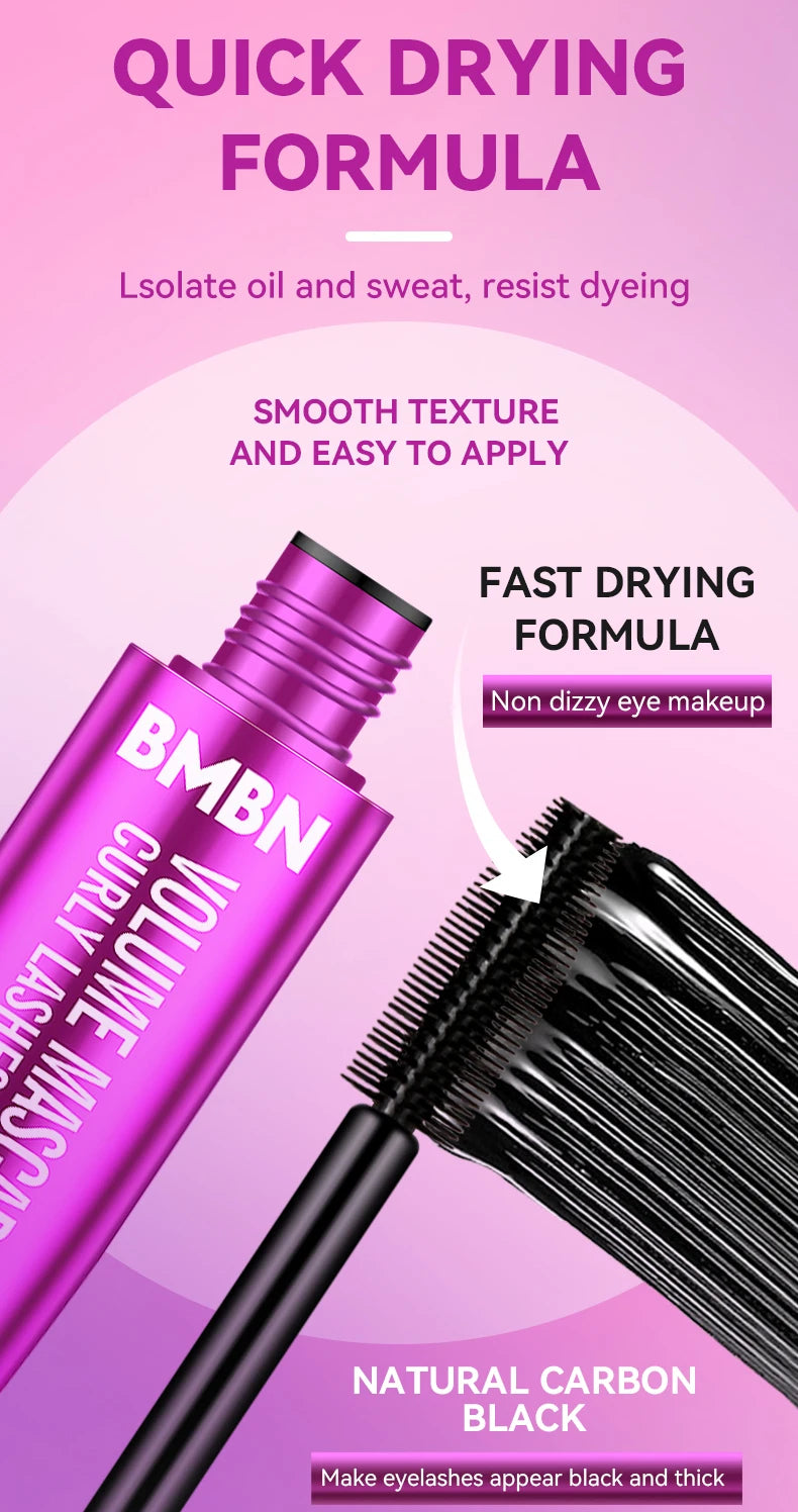 Mascara,waterproof and sweat proof, shaping and lasting makeup, creates natural eye makeup, and is the best gift for girls