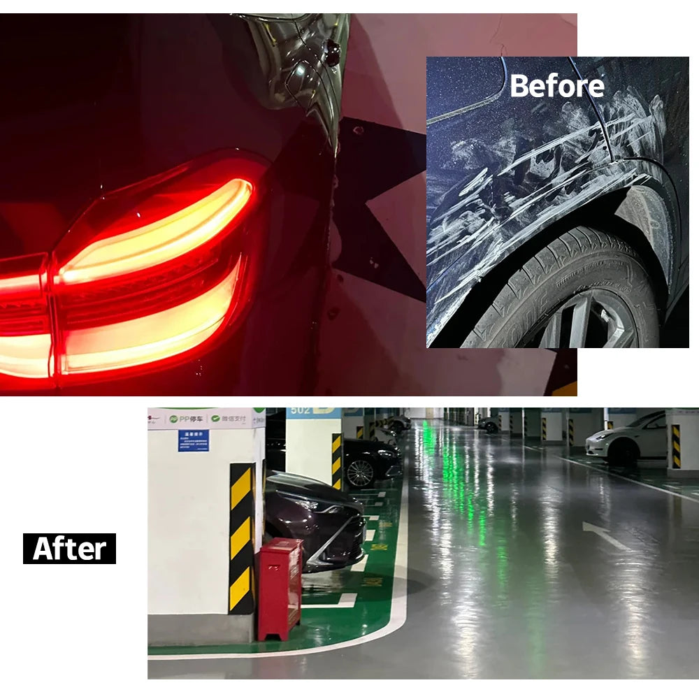 Car Door Protector Foam Edge Bumper Self-Adhesive Reflective Warning Parking DIY Safety Padding for Car Decoration Accessories