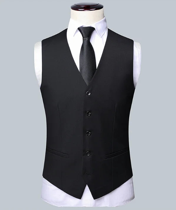 Men's Solid Color Business Suit 2025 High Quality Fashion Banquet Wedding Trend Groom Best Man Single 3/2/1