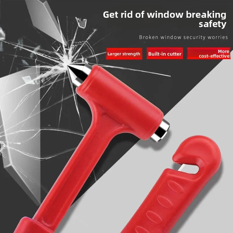 Car Safety Hammer Car Window Breaker Emergency Hammer with Seat Belt Cutter for Auto Rescue Escape Life Saver Hammer
