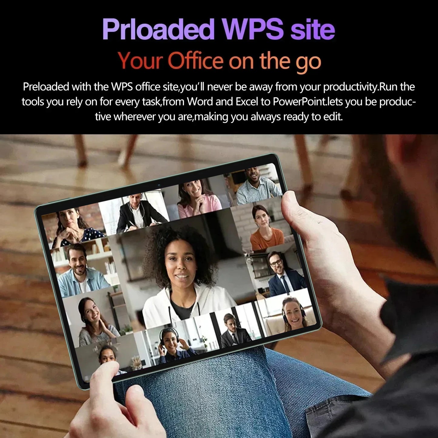2025 Global BDF Android 13 Android Tablet 4GB+64GB HD Touch Screen Dual Card WIFI 6000mAh Battery  Octa Core