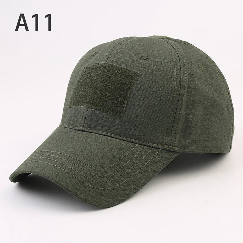 1pc Baseball Caps Camouflage Tactical Outdoor Soldier Combat Paintball Adjustable Hat Summer Snapback Sun Hats for Men Women