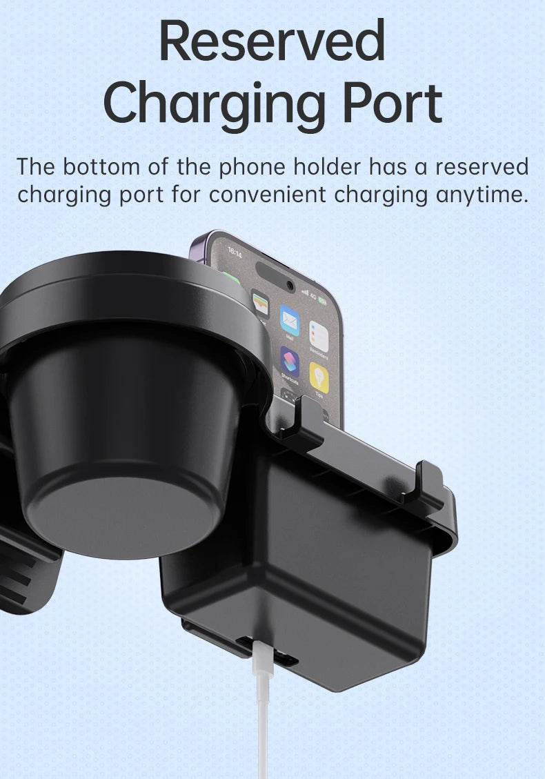 Car Cup Stand Phone Holder Mount Tray Side Door Window Storage Barrel Pocket Hanging Storage Rack with Auto Interior Accessories