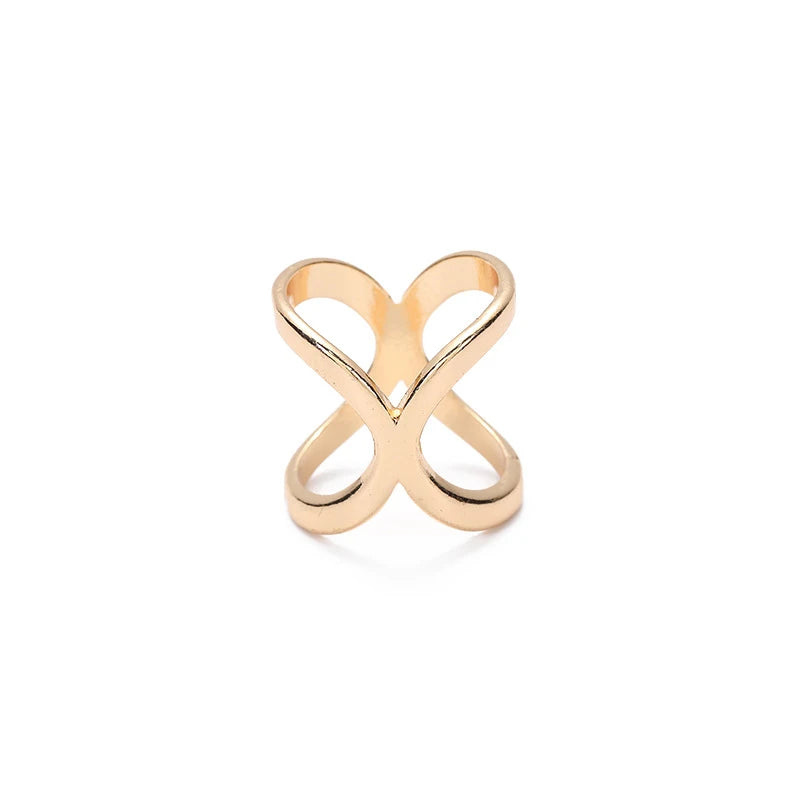 3pcs Fashion Cross Scarf Clip X Shape Metal Brooches For Women Hollow Bow Scarves Buckle Holder Shawls Jewelry Clothing Accessor