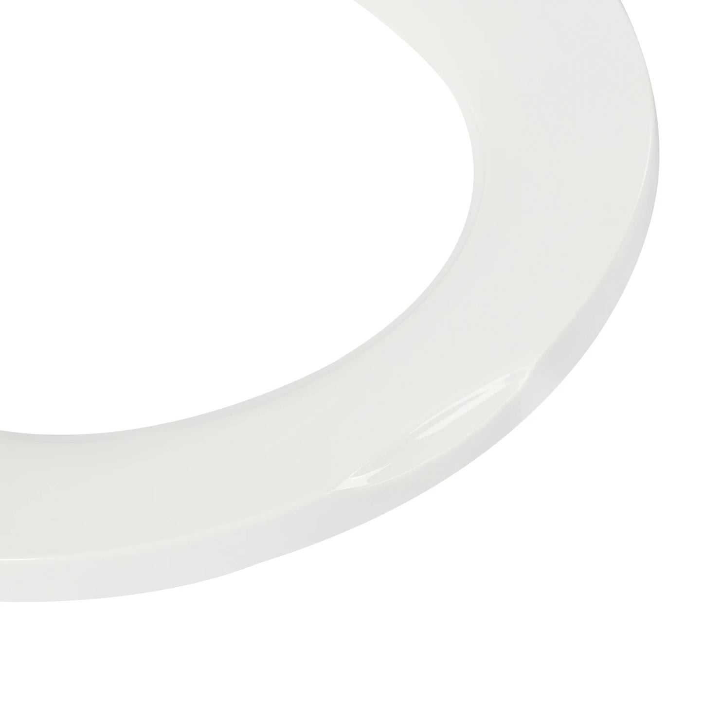Non-Electric Bidet Toilet Seat Toilet Bidet Lid Fits Elongated Toilets, Dual Nozzle D-shaped with Cleaner Flush Hose