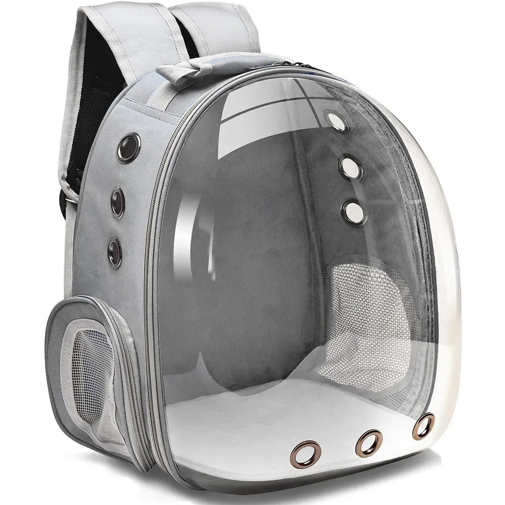 Pet Carriers Cat Carrier Bags Breathable Small Dog Cat Backpack Travel Space Capsule Cage Pet Transport Bag Carrying for Cats