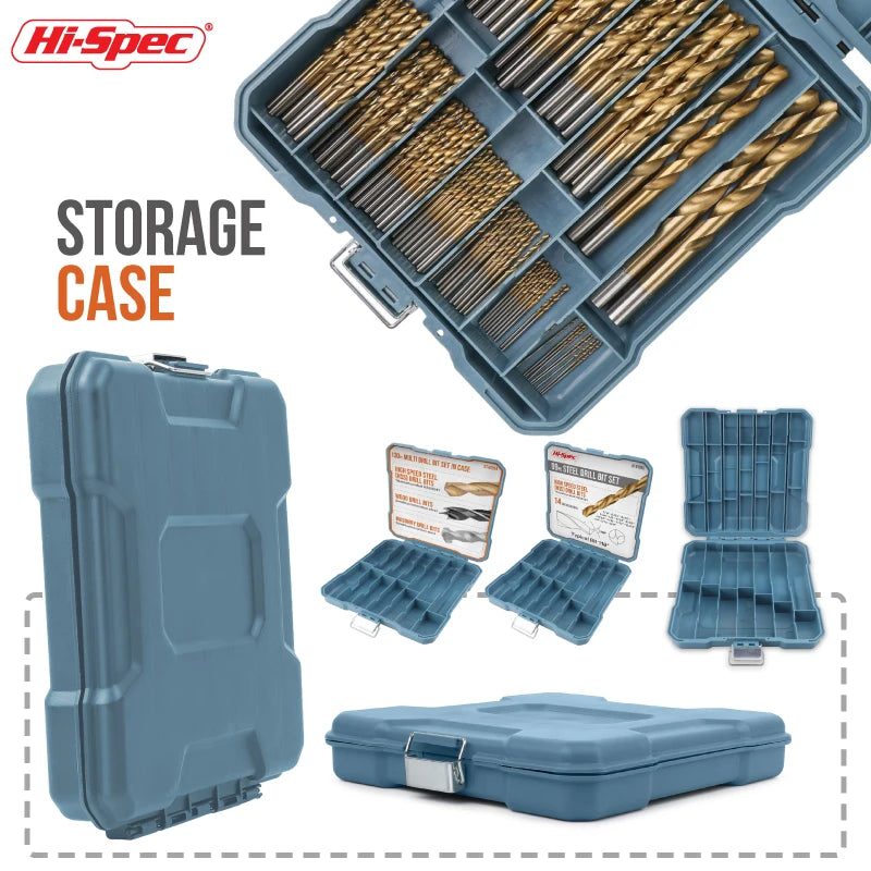 Empty Drill Bits Storage Box Toolbox Tool Accessories Woodworking Drill Bit Storage Container Nail Cutters Bit Organizer Case