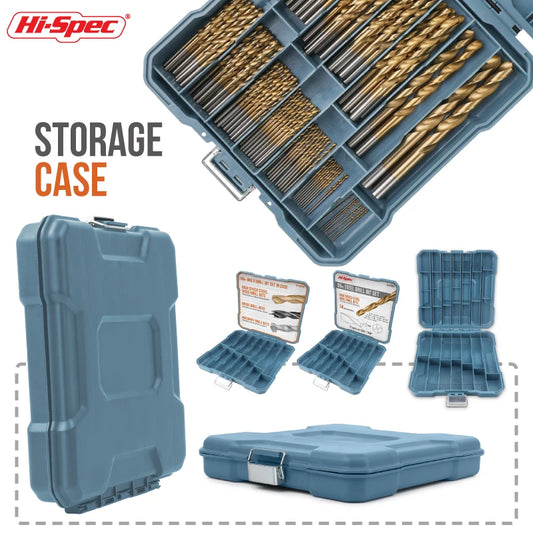 Empty Drill Bits Storage Box Toolbox Tool Accessories Woodworking Drill Bit Storage Container Nail Cutters Bit Organizer Case